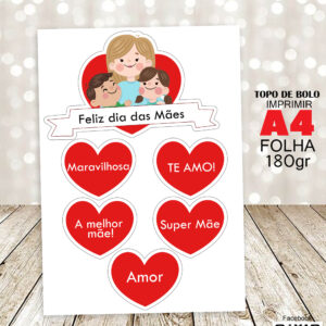 Dia das Mães Coração Mãe