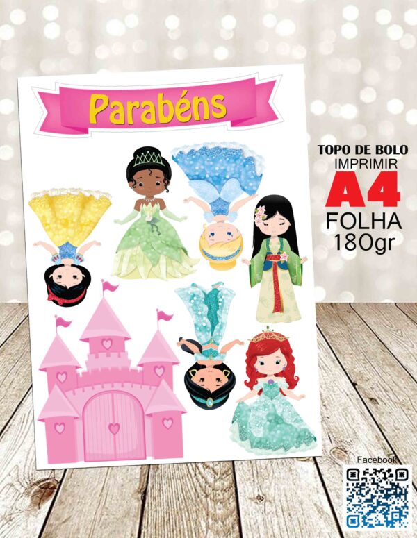 Topo Princesas - Imagem 3
