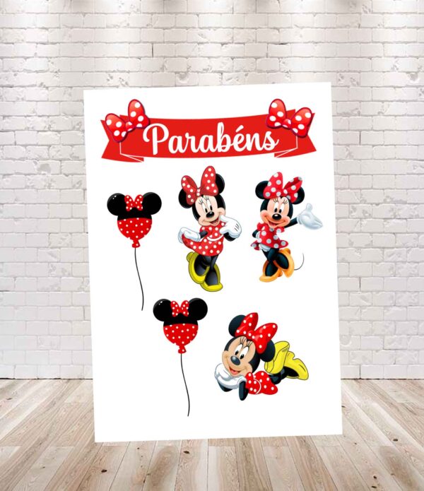 Minnie vermelho