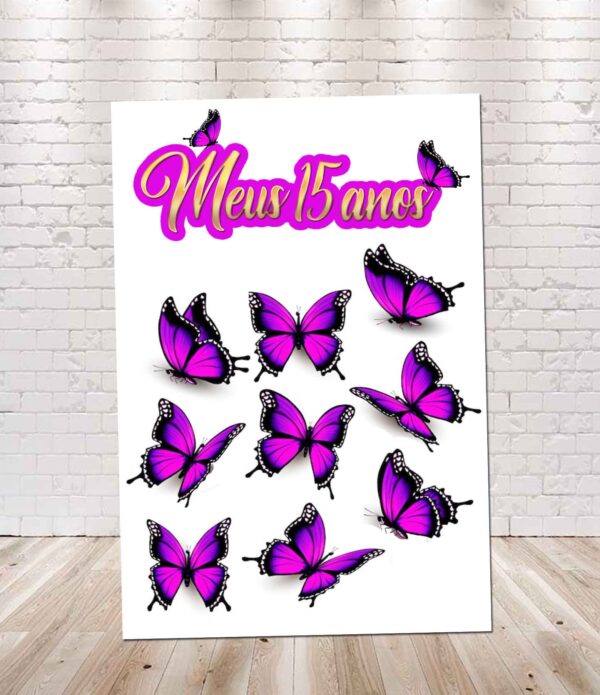 Borboleta Roxo