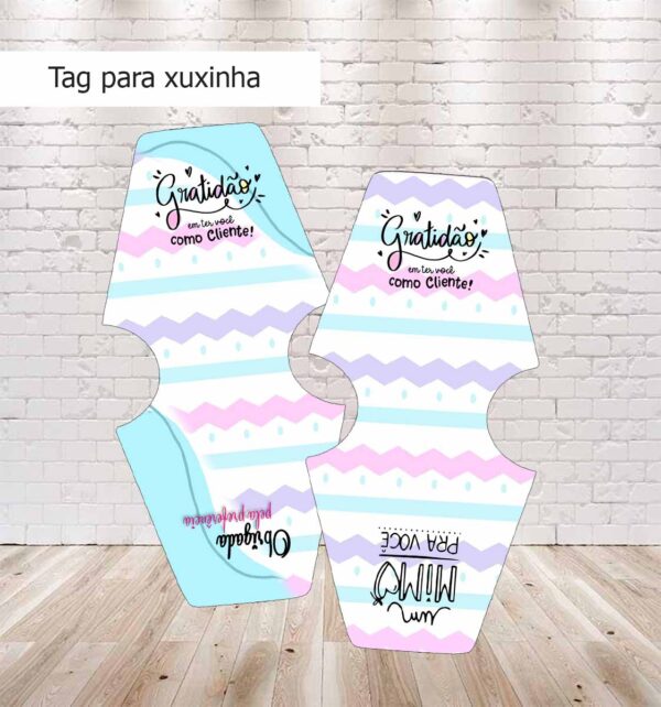 Tag Xuxinha gratidão 2