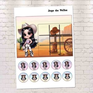 Jogo da velha Ana Castela